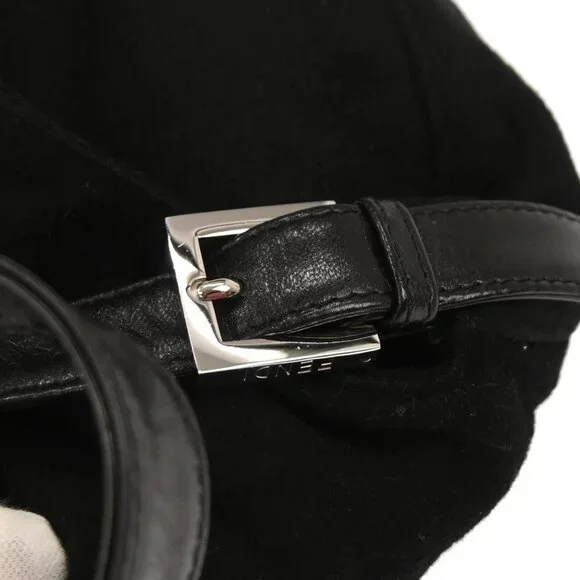 Fendi Black Cashmere Mamma Baguette Handbag 2348-26325-099 126278 - Picture 3 of 10